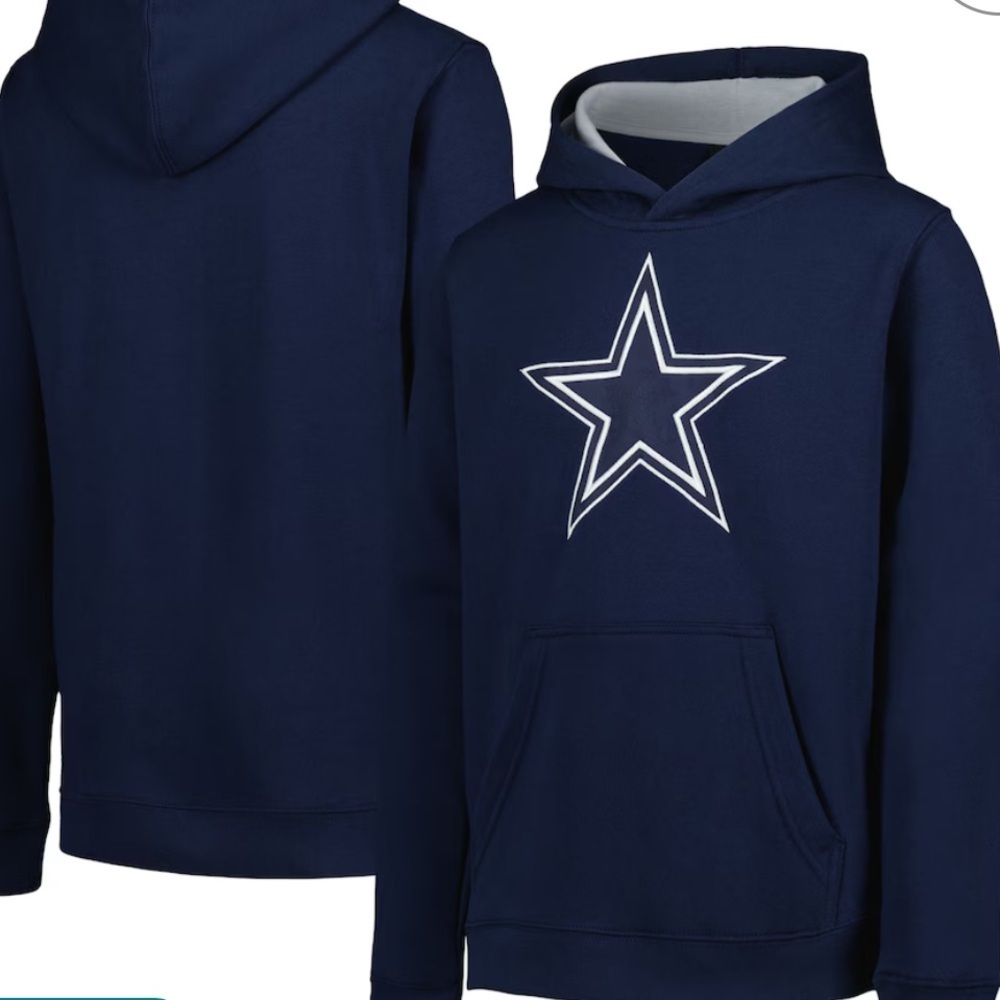 Youth Dallas Cowboys Prime Pullover Hoodie Sz XL youth